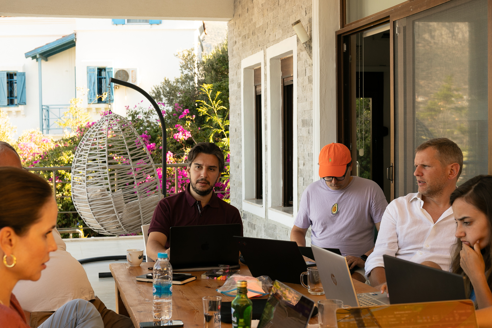 Hyphen team co-working in Kaş